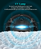 Robot-odkurzacz ABIR X8, System laserowy, mapy wielu pięter, czyszczenie stref, ustawienie obszaru ograniczonego do mycia dywan do domu 2